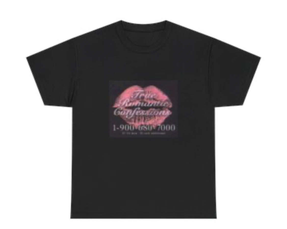 True romantic confessions tee